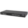 Nevaldomas komutatorius Intellinet 16 prievadų Gigabit Ethernet PoE+