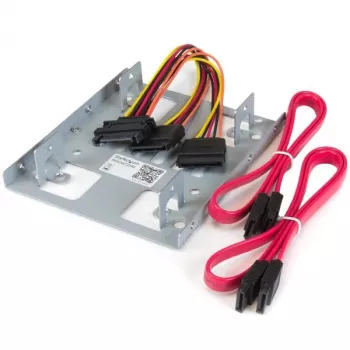 StarTech.com Dviejų 2,5 col. į 3,5 col. HDD laikiklis SATA standžiiesiems diskams – 2 diskų 2,5 col. į 3,5 col. laikiklis montavimo nišai