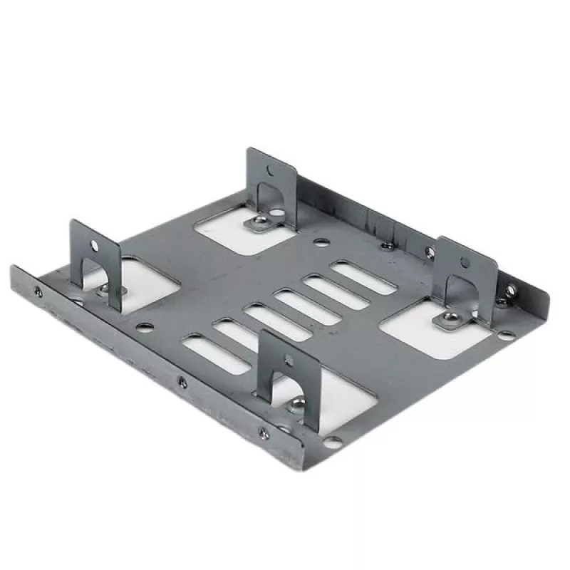 StarTech.com Dviejų 2,5 col. į 3,5 col. HDD laikiklis SATA standžiiesiems diskams – 2 diskų 2,5 col. į 3,5 col. laikiklis montavimo nišai