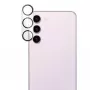 Kameros objektyvo apsauga PanzerGlass Samsung Galaxy S23 S23 Plus atspari įbrėžimams ir smūgiams