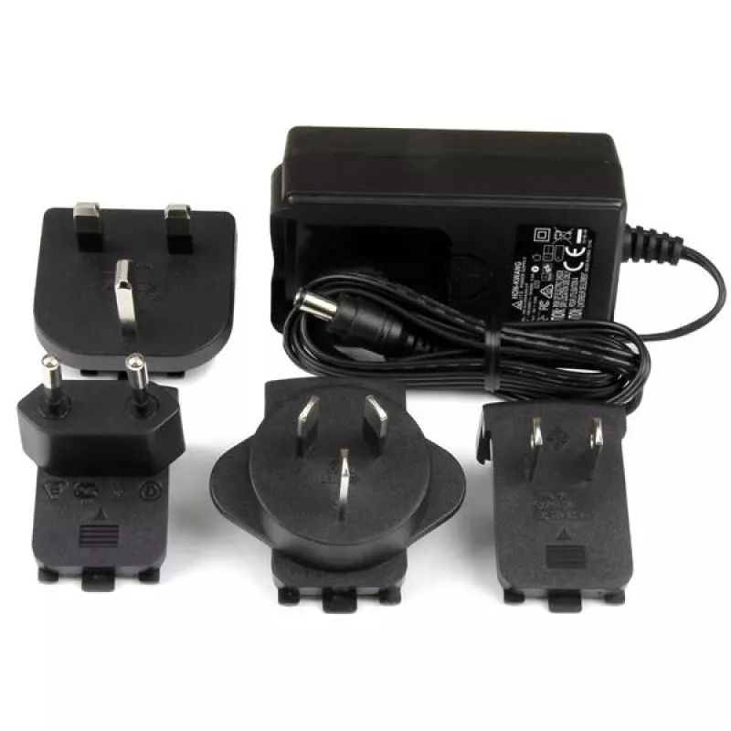 StarTech.com nuolatinės srovės maitinimo adapteris – 5 V, 3 A, universalus, vidinis, 100–240 V, 5 V, 3 A, M tipo