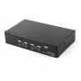 StarTech.com 4 prievadų DisplayPort KVM komutatorius - 4K 60Hz - vienas ekranas - dviejų prievadų UHD DP 1.2 USB KVM komutatorius su integruotu USB 2.0 šakotuvu ir garsu - Dell, HP, Apple, Lenovo - TAA atitinkantis