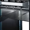 StarTech.com 2U serverio stovo lentyna – universali ventiliuojama stovo montavimo konsolinė dėkla 19 colių tinklo įrangos stovui ir spintai – tvirtas plienas – keliamoji galia 50 svarų / 23 kg – 22 colių gylio lentyna, juoda