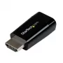 StarTech.com Compact HDMI į VGA adapterio keitiklis – Idealus Chromebook'ams, Ultrabook'ams ir nešiojamiesiems kompiuteriams – 1920x1200/1080p