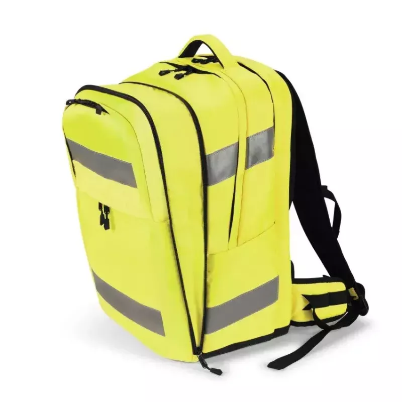 DICOTA Hi-Vis Geltona Kuprinė EN ISO 20471:2013 Sertifikavimas