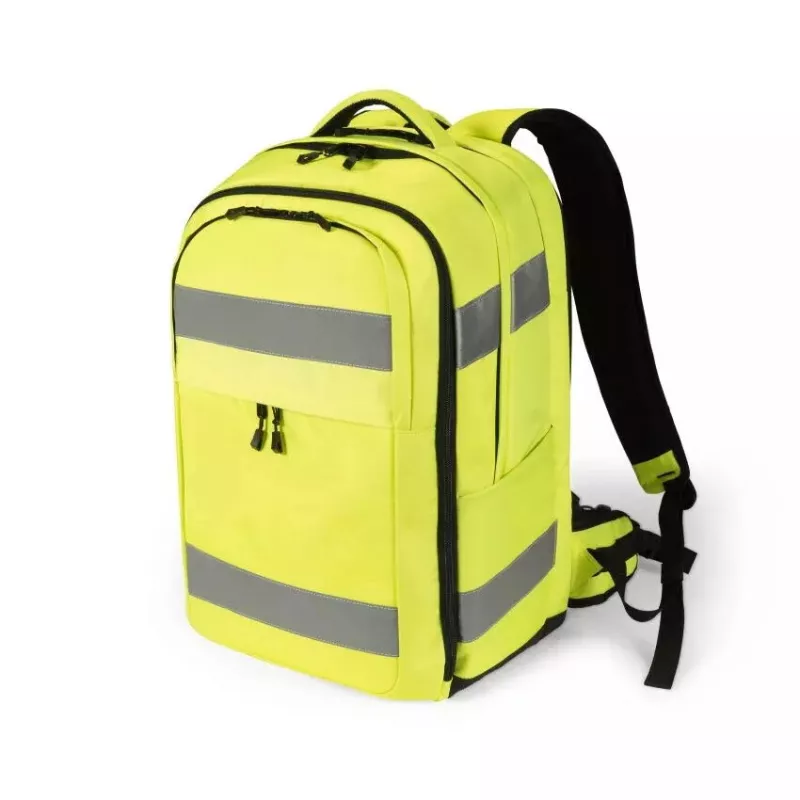 DICOTA Hi-Vis Geltona Kuprinė EN ISO 20471:2013 Sertifikavimas