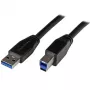 StarTech.com Active USB 3.0 USB-A į USB-B laidas - M/M - 5 m (15 pėd.)