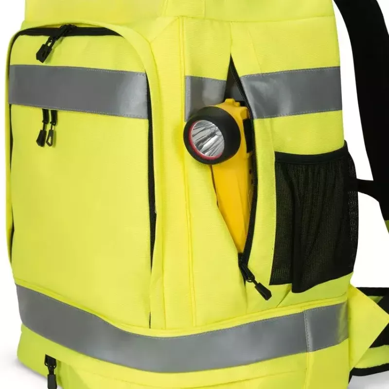 Kuprinė DICOTA Hi-Vis geltona polietileno tereftalatas (PET) termoplastinis poliuretanas (TPU)