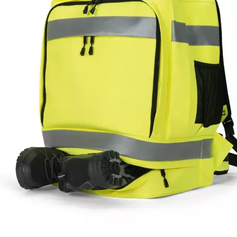 Kuprinė DICOTA Hi-Vis geltona polietileno tereftalatas (PET) termoplastinis poliuretanas (TPU)
