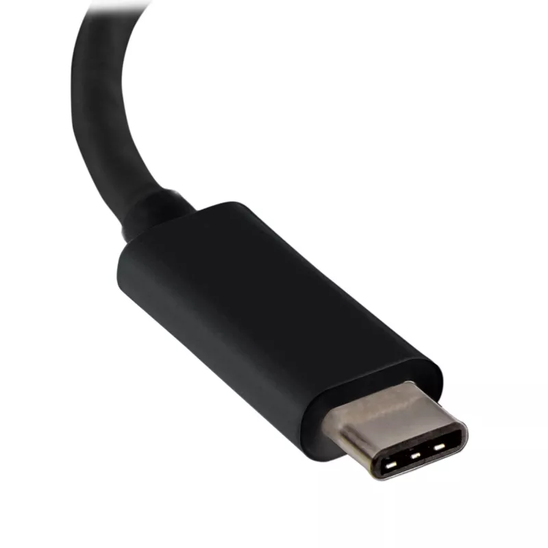 StarTech.com USB-C į VGA adapteris - Juodas - 1080p - Vaizdo keitiklis jūsų MacBook Pro - USB C į VGA ekrano dongle'as - Atnaujinta versija CDP2VGAEC