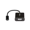 StarTech.com USB-C į VGA adapteris - Juodas - 1080p - Vaizdo keitiklis jūsų MacBook Pro - USB C į VGA ekrano dongle'as - Atnaujinta versija CDP2VGAEC