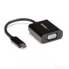 StarTech.com USB-C į VGA adapteris - Juodas - 1080p - Vaizdo keitiklis jūsų MacBook Pro - USB C į VGA ekrano dongle'as - Atnaujinta versija CDP2VGAEC
