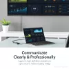 StarTech.com USB-C į VGA adapteris - Juodas - 1080p - Vaizdo keitiklis jūsų MacBook Pro - USB C į VGA ekrano dongle'as - Atnaujinta versija CDP2VGAEC