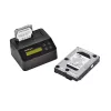 StarTech.com Vienos vietos kietųjų diskų trintuvas, atskiras HDD/SSD valytuvas, USB 3.0 į SATA II (3 Gbps), 9 trynimo režimai, LCD ekranas, saugaus trynimo kietųjų diskų valymo dokas, DB-9 spausdintuvo prievadas, atitinka TAA