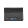 StarTech.com Vienos vietos kietųjų diskų trintuvas, atskiras HDD/SSD valytuvas, USB 3.0 į SATA II (3 Gbps), 9 trynimo režimai, LCD ekranas, saugaus trynimo kietųjų diskų valymo dokas, DB-9 spausdintuvo prievadas, atitinka TAA