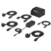 StarTech.com Vienos vietos kietųjų diskų trintuvas, atskiras HDD/SSD valytuvas, USB 3.0 į SATA II (3 Gbps), 9 trynimo režimai, LCD ekranas, saugaus trynimo kietųjų diskų valymo dokas, DB-9 spausdintuvo prievadas, atitinka TAA