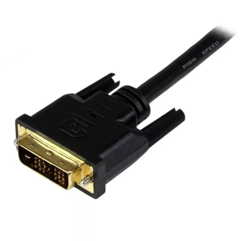 StarTech.com 1,5 m HDMI® – DVI-D laidas – V/V, 1,5 m, HDMI, DVI-D, kištukas, kištukas, auksas