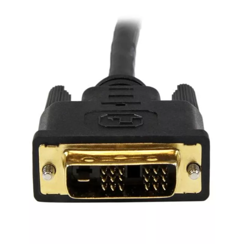 StarTech.com 1,5 m HDMI® – DVI-D laidas – V/V, 1,5 m, HDMI, DVI-D, kištukas, kištukas, auksas