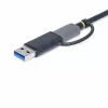 StarTech.com FCREADMICRO3V2 kortelių skaitytuvas USB 3.2 Gen 1 (3.1 Gen 1) Type-C pilkas