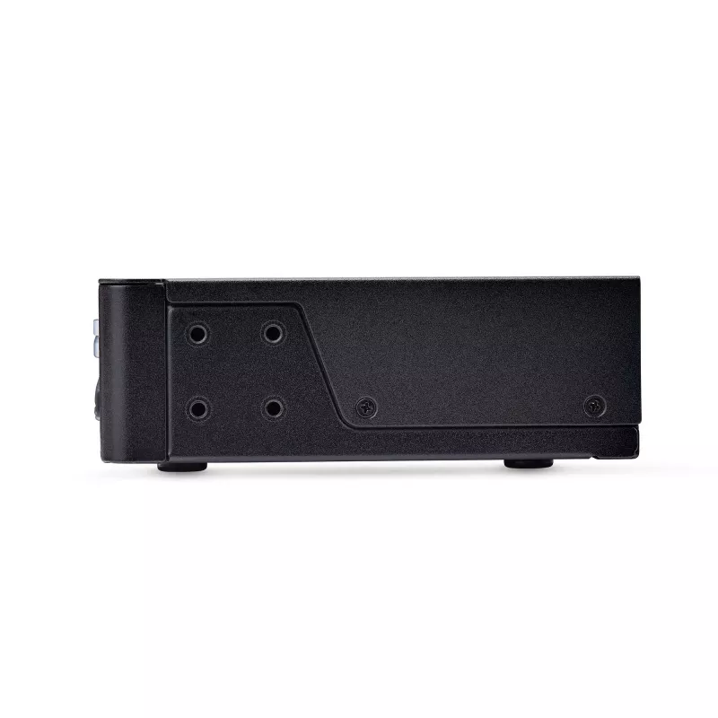 StarTech.com 4 prievadų DisplayPort KVM jungiklis, 8K 60Hz / 4K 144Hz, vienas ekranas, DP 1.4, 2x USB 3.0 prievadai, 4x USB 2.0 HID prievadai, mygtukinis ir sparčiųjų klavišų perjungimas, TAA atitiktis – nepriklausomas nuo OS, metalinis korpusas