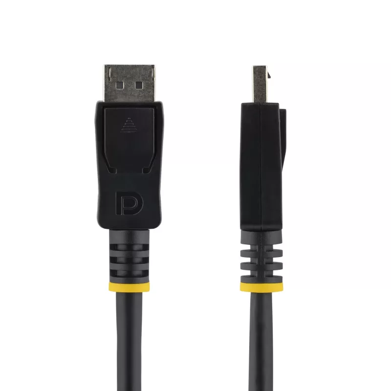 StarTech.com 2 m (6 pėd.) DisplayPort 1.2 laidas – 4K x 2K Ultra HD VESA sertifikuotas DisplayPort laidas – DP į DP laidas monitoriui – DP vaizdo / ekrano laidas – užsifiksuojančios DP jungtys