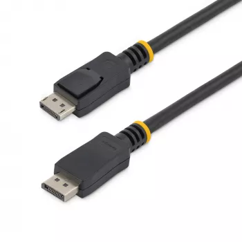 StarTech.com 5 m (15 pėd.) DisplayPort 1.2 laidas – 4K x 2K Ultra HD VESA sertifikuotas DisplayPort laidas – DP į DP laidas monitoriui – DP vaizdo/ekrano laidas – užsifiksuojančios DP jungtys