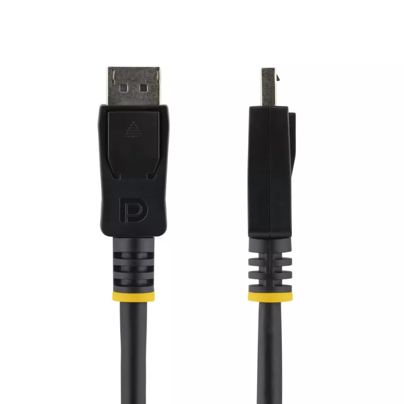 StarTech.com 5 m (15 pėd.) DisplayPort 1.2 laidas – 4K x 2K Ultra HD VESA sertifikuotas DisplayPort laidas – DP į DP laidas monitoriui – DP vaizdo/ekrano laidas – užsifiksuojančios DP jungtys