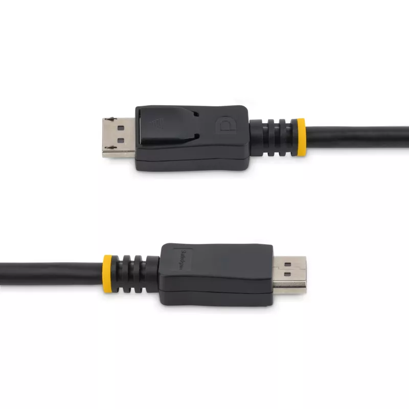 StarTech.com 5 m (15 pėd.) DisplayPort 1.2 laidas – 4K x 2K Ultra HD VESA sertifikuotas DisplayPort laidas – DP į DP laidas monitoriui – DP vaizdo/ekrano laidas – užsifiksuojančios DP jungtys