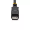 StarTech.com 5 m (15 pėd.) DisplayPort 1.2 laidas – 4K x 2K Ultra HD VESA sertifikuotas DisplayPort laidas – DP į DP laidas monitoriui – DP vaizdo/ekrano laidas – užsifiksuojančios DP jungtys