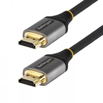 StarTech.com 12ft (4m) HDMI 2.1 kabelis 8K – sertifikuotas itin didelės spartos HDMI kabelis 48 Gbit/s – 8K 60Hz/4K 120Hz HDR10+ eARC – Ultra HD 8K HDMI laidas – monitoriui/TV/ekranui – lankstus TPE apvalkalas