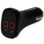StarTech.com dvigubas USB automobilinis įkroviklis - 24W/4.8A - juodas, automobilinis, cigarečių žiebtuvėlis, 5 V, juodas