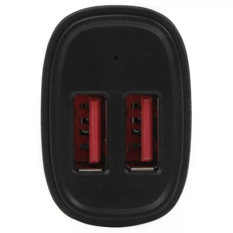 StarTech.com dvigubas USB automobilinis įkroviklis - 24W/4.8A - juodas, automobilinis, cigarečių žiebtuvėlis, 5 V, juodas