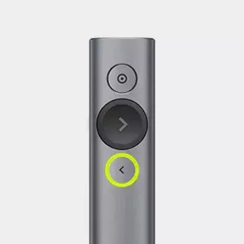 Pristatymo nuotolinio valdymo pultelis Logitech Spotlight