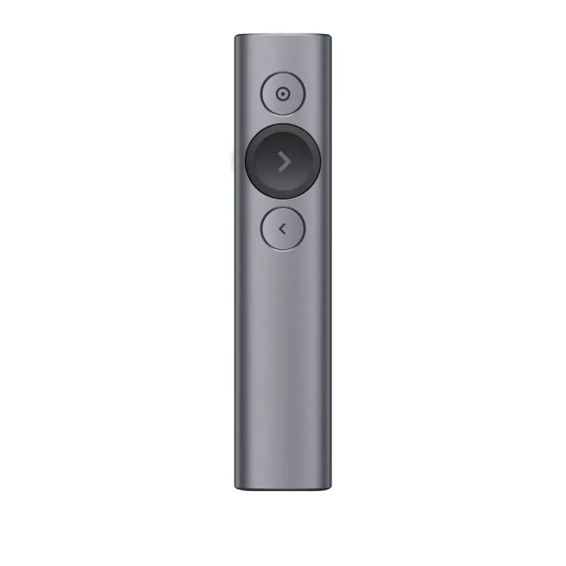 Pristatymo nuotolinio valdymo pultelis Logitech Spotlight