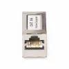StarTech.com Ekranuota RJ45 jungtis, linijinė Cat6a jungtis, moteriška į moterišką (F/F) T568B išdėstymas, ekranuotas eterneto kabelio prailginimas