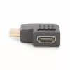 StarTech.com stačiakampis HDMI 2.0 adapteris, kištukas–lizdas, horizontalus 90° kampinis HDMI prievado apsaugiklis, 4K 60 Hz, didelės spartos HDMI jungties prailgintuvas, kištukas/lizdas
