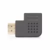 StarTech.com stačiakampis HDMI 2.0 adapteris, kištukas–lizdas, horizontalus 90° kampinis HDMI prievado apsaugiklis, 4K 60 Hz, didelės spartos HDMI jungties prailgintuvas, kištukas/lizdas