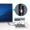StarTech.com stačiakampis HDMI 2.0 adapteris, kištukas–lizdas, horizontalus 90° kampinis HDMI prievado apsaugiklis, 4K 60 Hz, didelės spartos HDMI jungties prailgintuvas, kištukas/lizdas