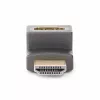 StarTech.com HDMI 2.0 adapteris žemyn kampu, tėvas–motina, vertikalus 90 laipsnių kampuotas HDMI prievado apsaugiklis, 4K 60 Hz, sparčiojo HDMI jungties prailgintuvas, tėvas/motina