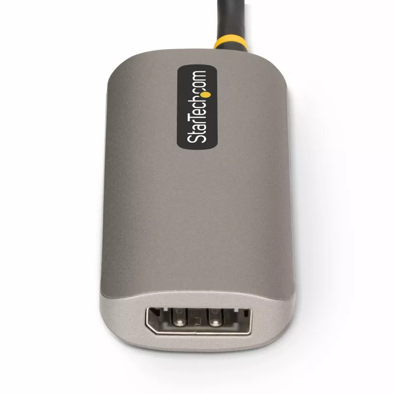StarTech.com 30 cm HDMI į DisplayPort adapterio kabelis, 8K 60Hz, aktyvus HDMI 2.1 į DP 1.4 vaizdo keitiklis, maitinamas per USB su pridedamu kabeliu