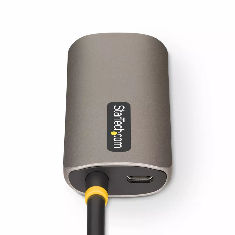 StarTech.com 30 cm HDMI į DisplayPort adapterio kabelis, 8K 60Hz, aktyvus HDMI 2.1 į DP 1.4 vaizdo keitiklis, maitinamas per USB su pridedamu kabeliu