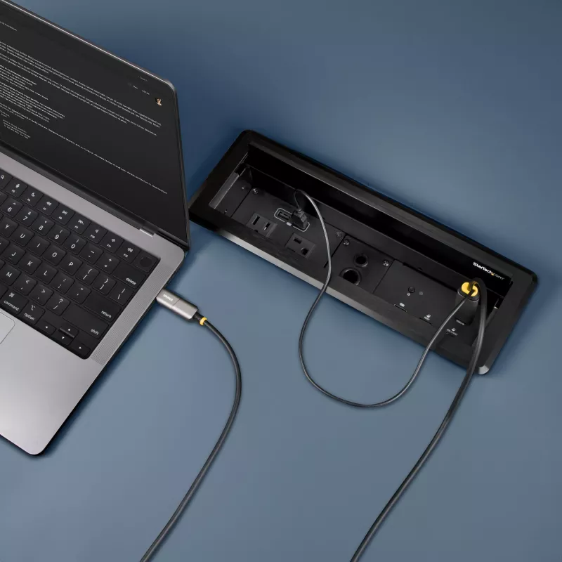 StarTech.com 30 pėdų (9,15 m) USB-C į HDMI 2.0 aktyvus optinis kabelis (AOC), 4K 60 Hz, CL3 reitingas, vienkryptis USB Type-C į HDMI adapterio kabelis