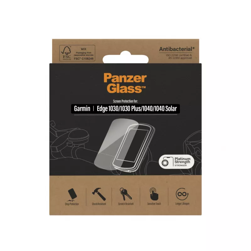 PanzerGlass ekrano apsauga Garmin Edge 1030 1040 Anti-Glare grūdintas stiklas