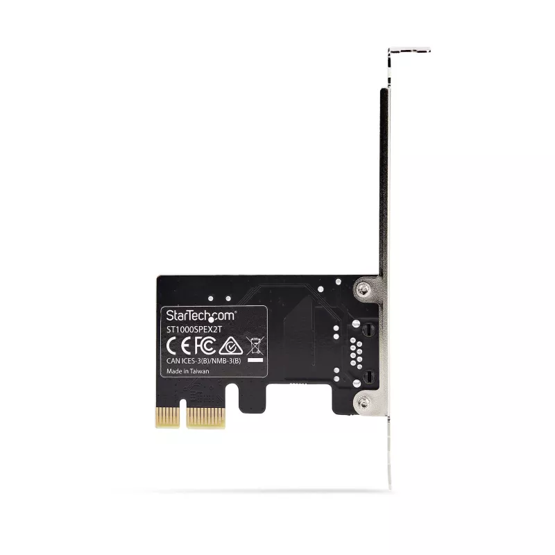 StarTech.com 1 prievado gigabitinė PCIe tinklo adapterio kortelė, 10/100/1000 Mbit/s PCI Express LAN kortelė, NIC, Realtek RTL8111H, veikia su Windows ir Linux, TAA reikalavimus atitinkanti