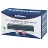 Intellinet 8 prievadų Fast Ethernet biuro komutatorius, stalinis, metalinis, IEEE 802.3az (energiją taupantis Ethernet), dėžutėje