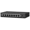 Intellinet 8 prievadų Fast Ethernet biuro komutatorius, stalinis, metalinis, IEEE 802.3az (energiją taupantis Ethernet), dėžutėje