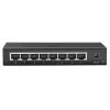 Intellinet 8 prievadų Fast Ethernet biuro komutatorius, stalinis, metalinis, IEEE 802.3az (energiją taupantis Ethernet), dėžutėje