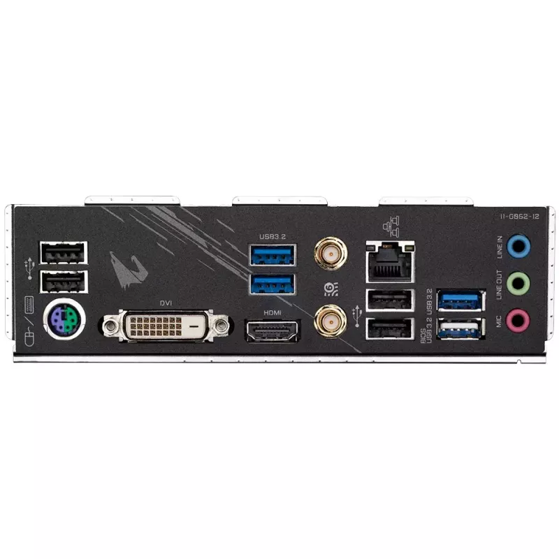 Motininė plokštė GIGABYTE B550M AORUS ELITE AX, AMD B550, Socket AM4, Micro ATX