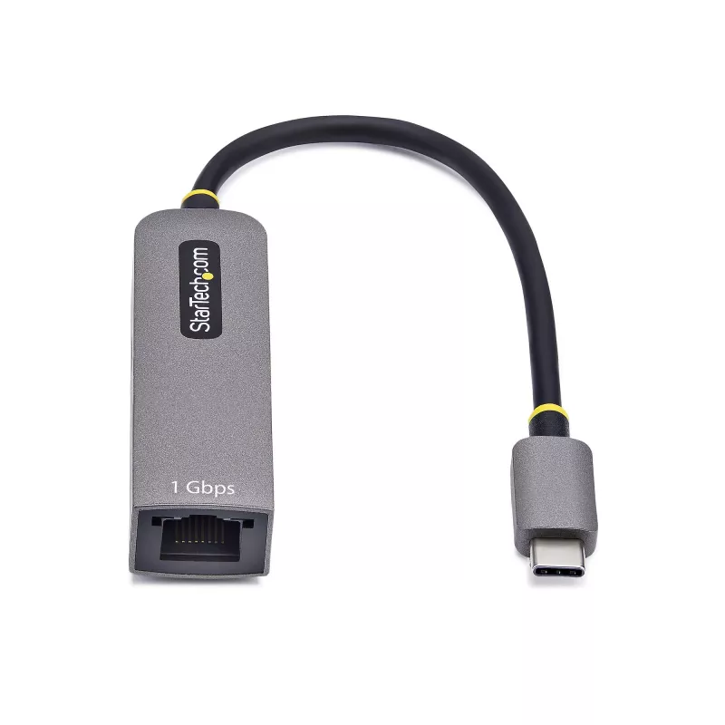StarTech.com USB-C į eternetą adapteris, NIC, 100 W PD praėjimas, USB 3.0 Type-C 1 Gbps kelių greičių tinklo adapteris, Thunderbolt suderinamas, Windows ir Mac