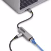 StarTech.com USB-C į eternetą adapteris, NIC, 100 W PD praėjimas, USB 3.0 Type-C 1 Gbps kelių greičių tinklo adapteris, Thunderbolt suderinamas, Windows ir Mac